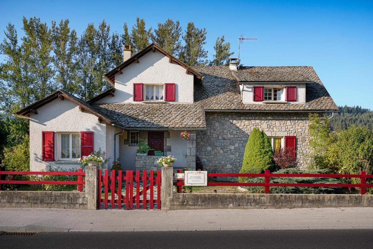 Bed and Breakfast Aux Peupliers Le Malzieu-Ville Экстерьер фото